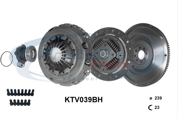 Kit d'embrayage PROCODIS FRANCE KTV039BH
