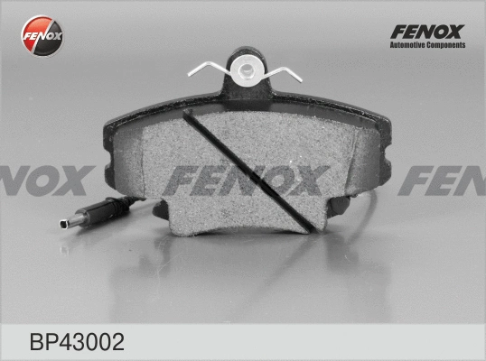 Kit de plaquettes de frein, frein à disque FENOX BP43002