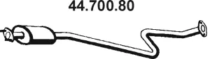 Silencieux central EBERSPÄCHER 44.700.80