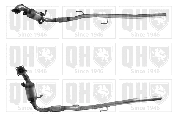 Catalyseur QUINTON HAZELL QCAT91721H