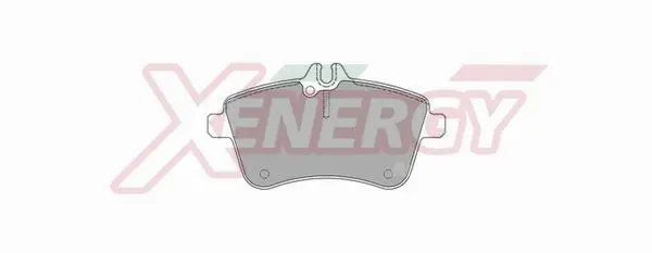 Kit de plaquettes de frein, frein à disque AP XENERGY X40929