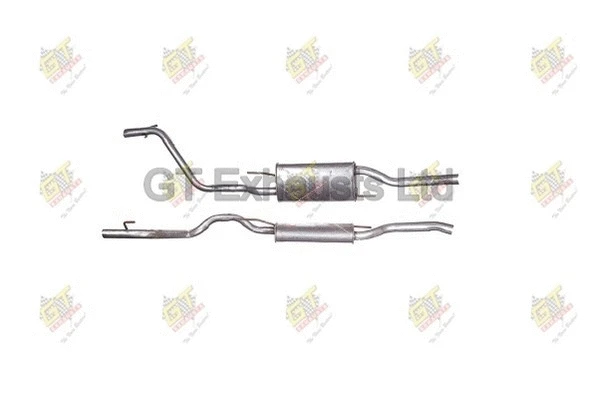 Silencieux arrière GT Exhausts GVW351
