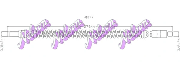 Flexible de frein KAWE H1077