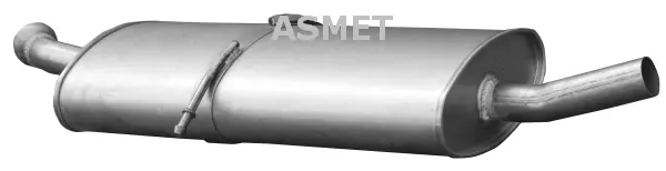 Silencieux central ASMET 01.065