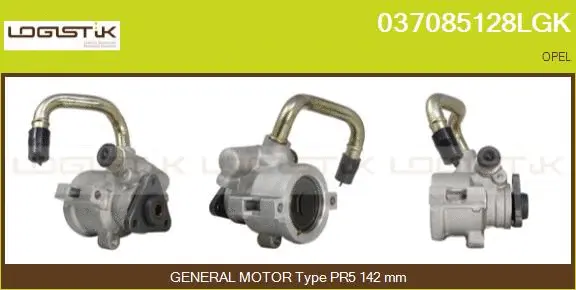 Pompe hydraulique, direction LGK 037085128LGK