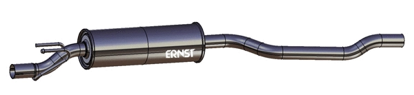 Silencieux avant VEGAZ GmbH OS-336ERNS