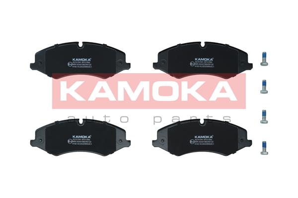 Kit de plaquettes de frein, frein à disque KAMOKA JQ101541