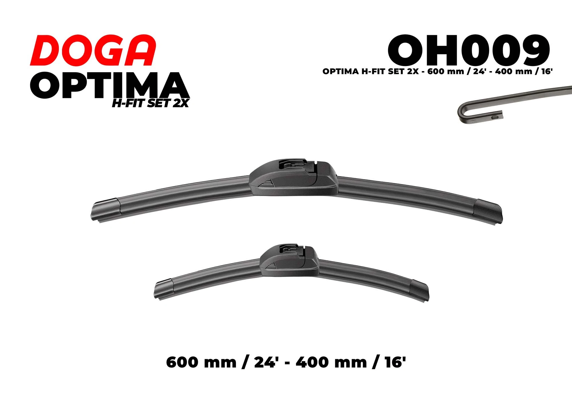 Balai d'essuie-glace DOGA OH009