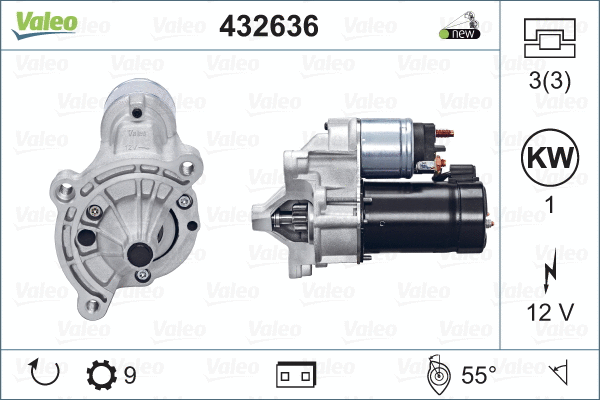 Démarreur VALEO MX 432636