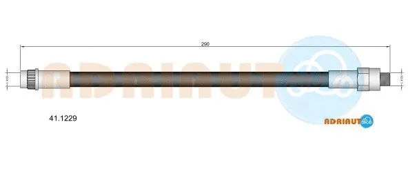 Flexible de frein ADRIAUTO 41.1229