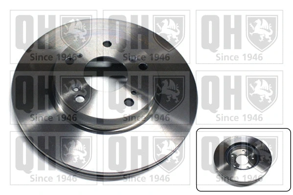 Disque de frein QUINTON HAZELL BDC5566