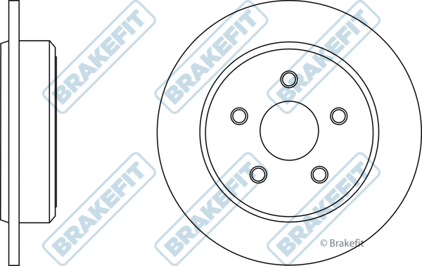 Disque de frein APEC SDK6529