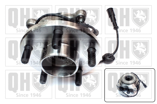 Kit de roulements de roue QUINTON HAZELL QWB1492