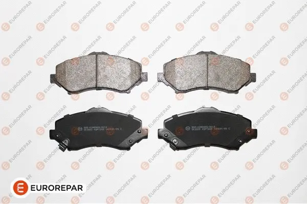 Kit de plaquettes de frein, frein à disque EUROREPAR 1675995480