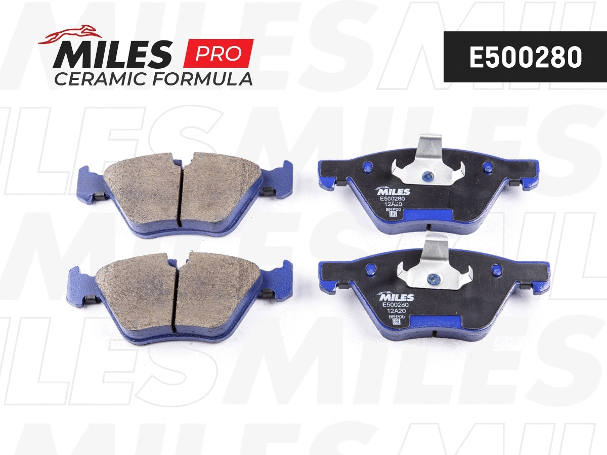 Kit de plaquettes de frein, frein à disque MILES E500280