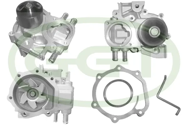 Pompe à eau, refroidissement du moteur GGT PA12648