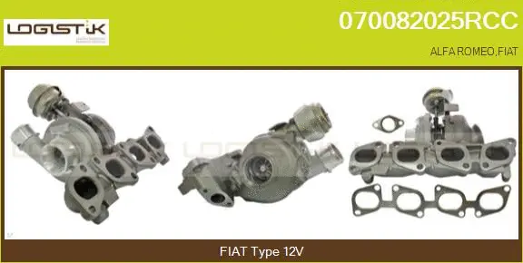 Turbocompresseur, suralimentation LGK 070082025RCC
