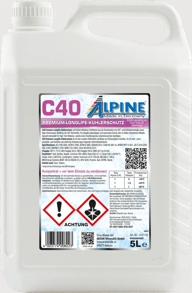 Antigel ALPINE 0101702