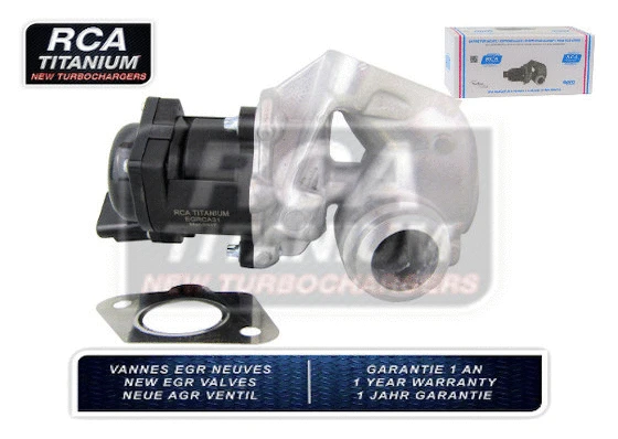 Vanne EGR RCA FRANCE EGRCA31