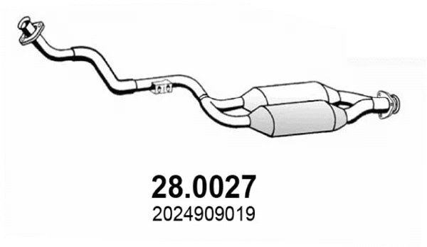 Catalyseur ASSO 28.0027