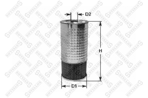 Filtre à huile STELLOX 20-50038-SX