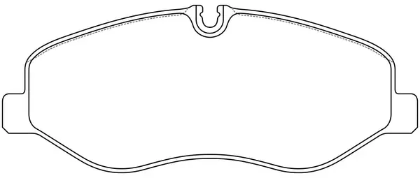 Kit de plaquettes de frein, frein à disque SB BP31027