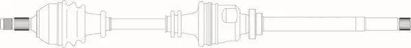 Arbre de transmission GENERAL RICAMBI PE3082