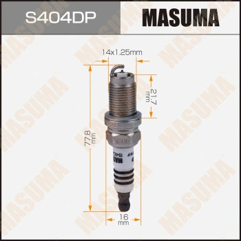 Bougie d'allumage MASUMA S404DP