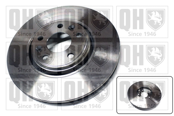 Disque de frein QUINTON HAZELL BDC5840