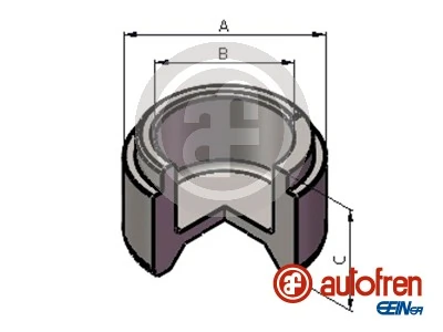 Piston, étrier de frein AUTOFREN SEINSA D025864