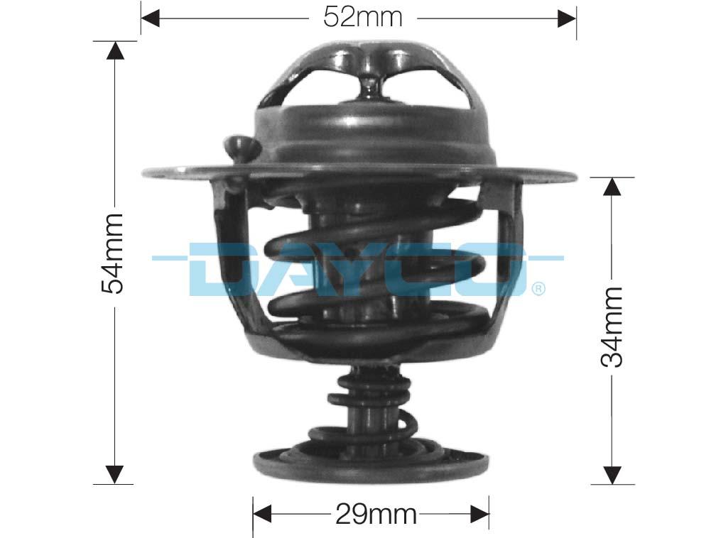 Thermostat, liquide de refroidissement DAYCO-AU DT46E