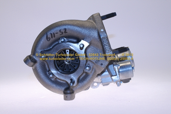 Turbocompresseur, suralimentation SCHLÜTTER TURBOLADER 172-00077