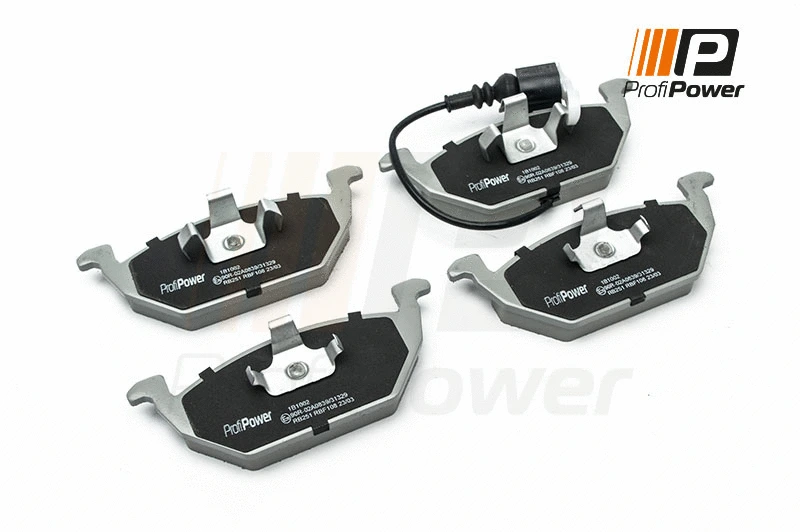 Kit de plaquettes de frein, frein à disque ProfiPower 1B1002