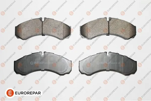 Kit de plaquettes de frein, frein à disque EUROREPAR 1617276380