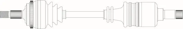 Arbre de transmission GENERAL RICAMBI PE3215