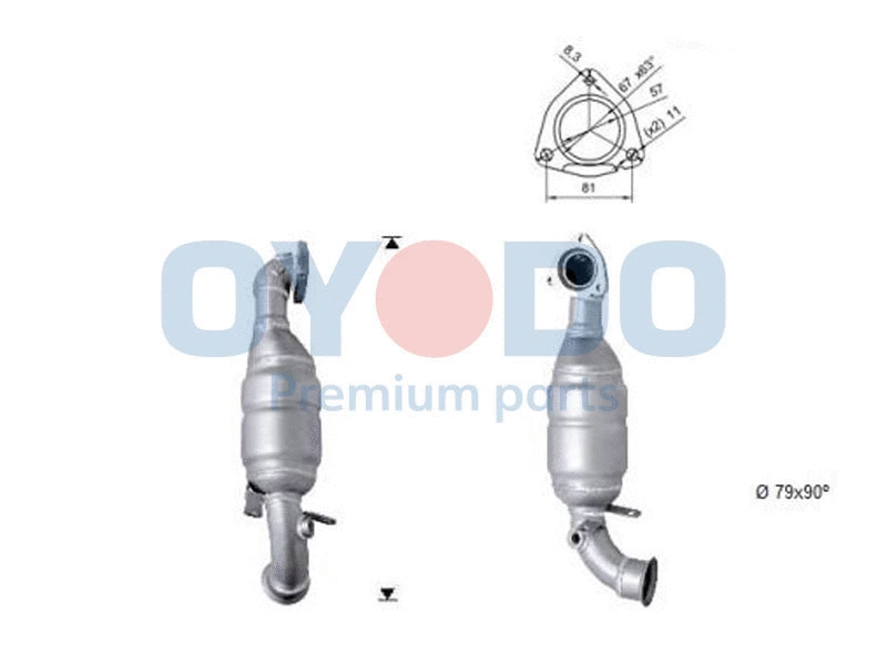 Catalyseur Oyodo 10N0121-OYO