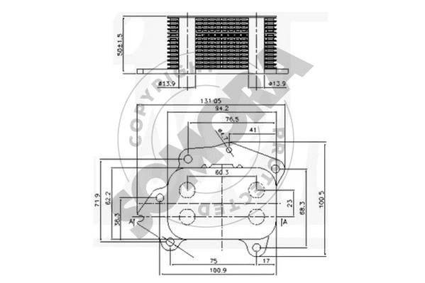 Radiateur d'huile SOMORA 054365