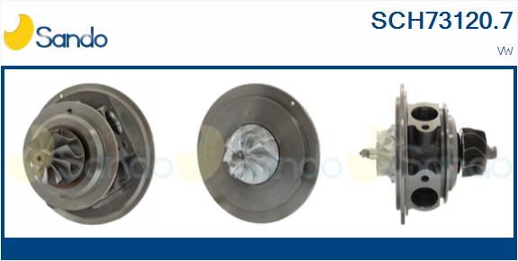 Groupe carter, turbocompresseur SANDO SCH73120.7