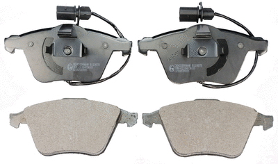 Kit de plaquettes de frein, frein à disque DENCKERMANN B110878