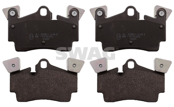 Kit de plaquettes de frein, frein à disque SWAG 30 11 6020