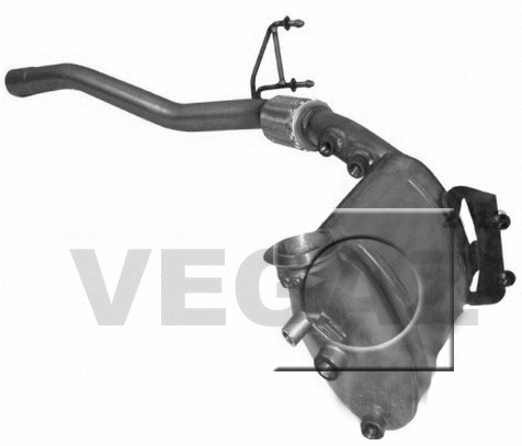 Filtre à particules / à suie, échappement VEGAZ GmbH VK-811