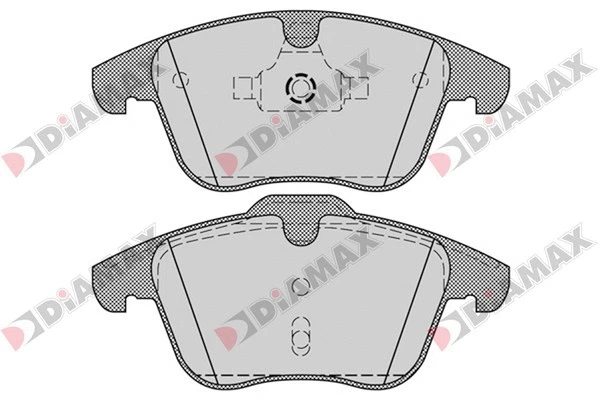 Kit de plaquettes de frein, frein à disque DIAMAX N09384