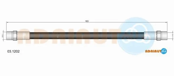 Flexible de frein ADRIAUTO 03.1202