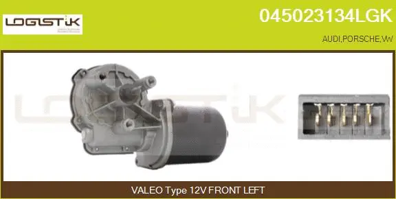 Moteur d'essuie-glace LGK 045023134LGK