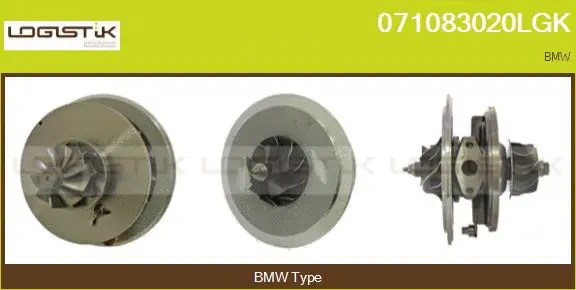 Groupe carter, turbocompresseur LGK 071083020LGK