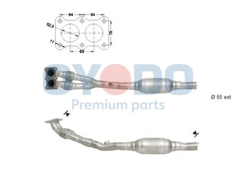 Catalyseur Oyodo 10N0031-OYO