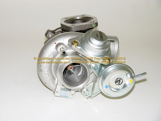 Turbocompresseur, suralimentation SCHLÜTTER TURBOLADER 172-02600
