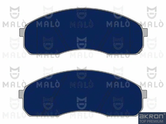 Kit de plaquettes de frein, frein à disque AKRON-MALÒ 1050632