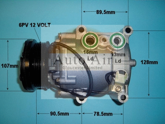 Compresseur, climatisation AUTO AIR GLOUCESTER 14-9715P