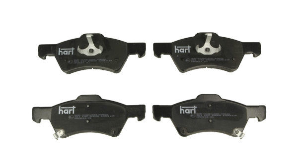 Kit de plaquettes de frein, frein à disque HART 221 642